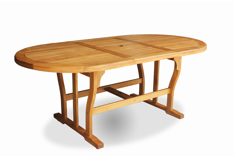 Oval Extendable Table